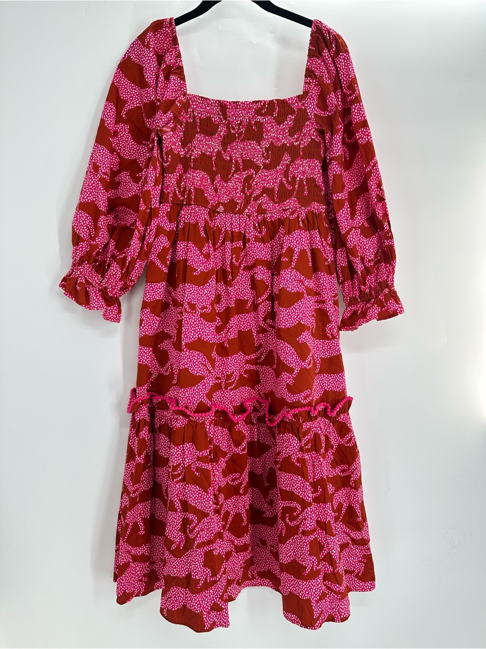 CROSBY BY MOLLIE BURCH Jade Dress in Jumping Jags Jaguars Size Medium